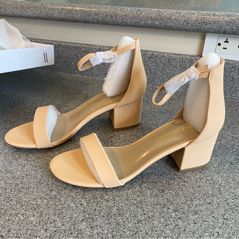 Shein Dream Pairs Women’s Low-Chunk Heels